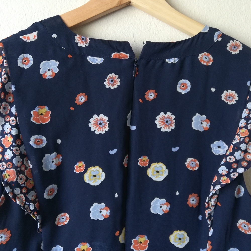 Maison Jules Size 10 Floral Dress - Picture 9 of 14
